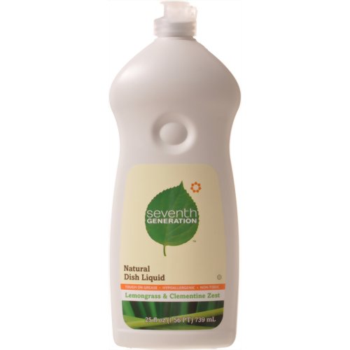 セブンスジェネレーション 食器用洗剤 レモングラス&クレメンタイン 739ml