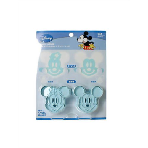 抜き型 ステンシルセット ミッキーマウス 【貝印】