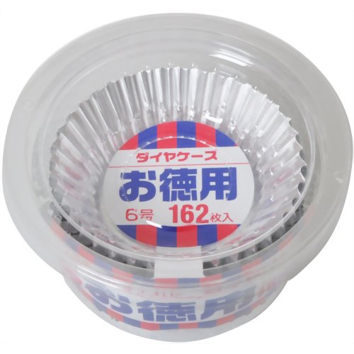 ダイヤケース お徳用 6号 162枚入 【三菱アルミニウム】