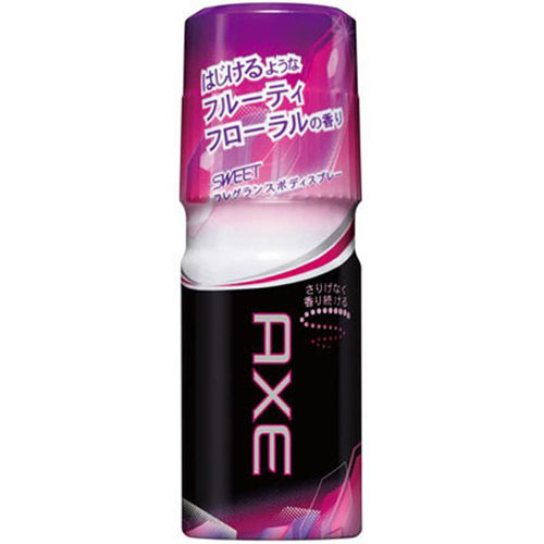 【汗　ニオイ　臭い　対策】 AXE(アックス) フレグランスボディスプレー スウィート 60gアックス ボディスプレー スウィート 60g【ユニリーバ・ジャパン】