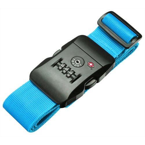 MCO めじるしセット(スーツケースベルト&ハンドグリップセット) ブルー MBZ-MZ/BL　【ミヨシ】