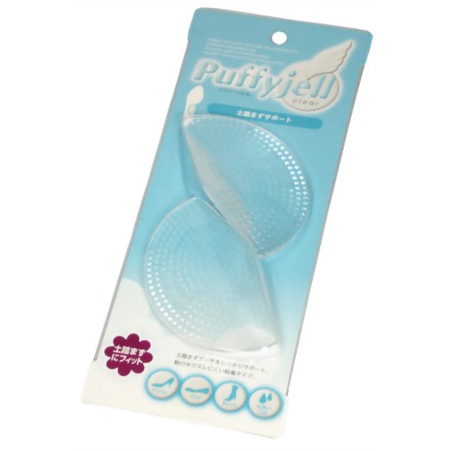 パフィージェル 土踏まずサポート クリアー 【荒川産業】