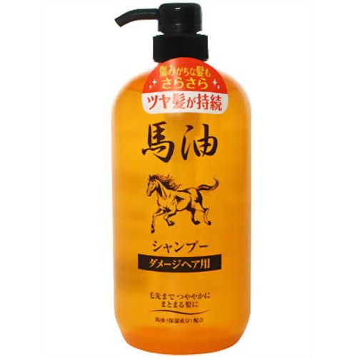 ジュンラブ 馬油シャンプー ダメージヘア用 1000ml 【純薬】