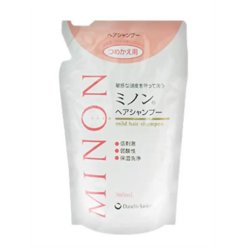 ミノン ヘアシャンプー つめかえ用 【第一三共ヘルスケア】