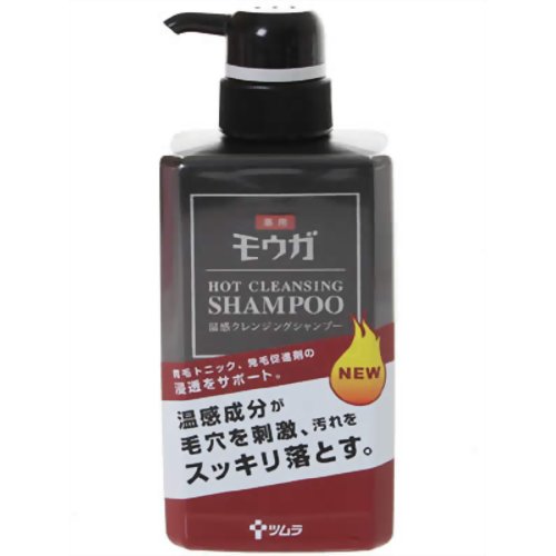 モウガ 温感クレンジングシャンプー 380ml 【バスクリン】