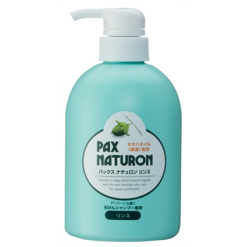 パックスナチュロン リンス 500ml(石鹸シャンプー用リンス) 【太陽油脂】