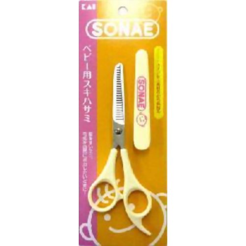 ソナエ ベビー用スキハサミ KF0246 【貝印】