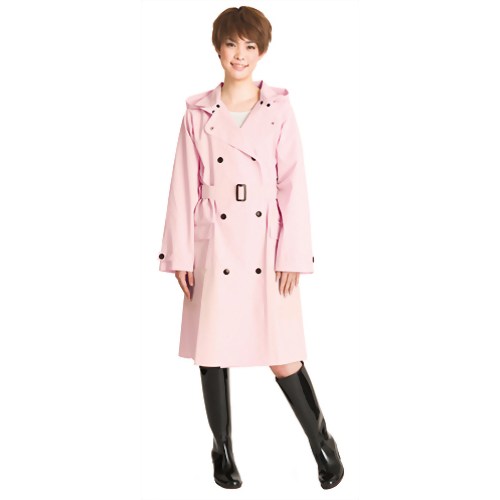 reina トレンチコート型レインコート LP(ライトピンク) RJ067RC02-LP 【reacJAPAN (レアック・ジャパン)】