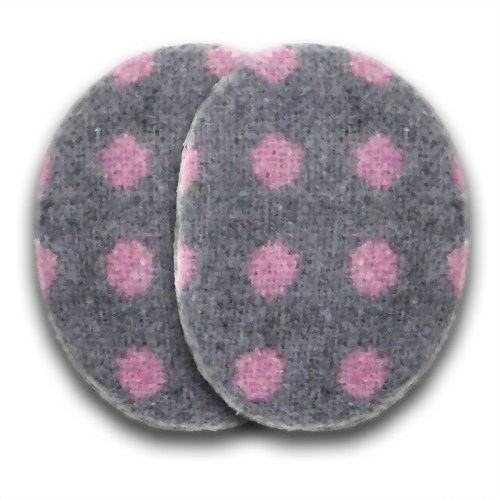 【耳当て・イヤーマフラー】 イヤーラックス ドット グレー　【メテックス】