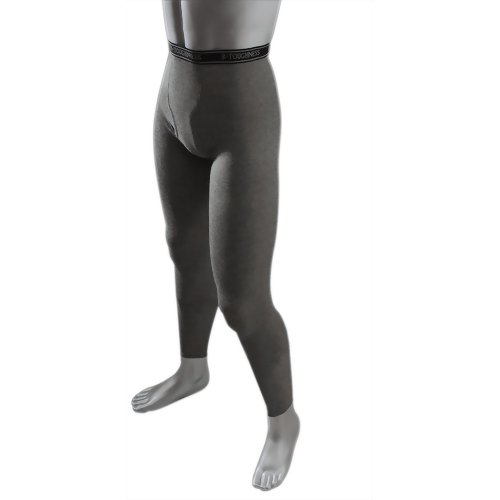 BODY TOUGHNESS ロングタイツ JW-168 グレーL 【おたふく手袋】