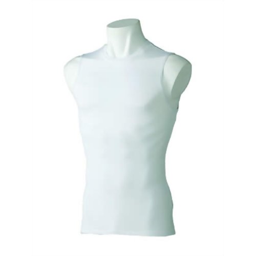 インナーマッスル(肩バランスUPアンダー)メンズノースリーブ ホワイト M XA300101 【アシックス】