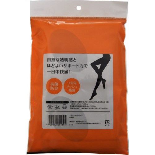 パンティストッキング ミディアムサポートタイプ 4足組 ブラック M-L 【セシール】