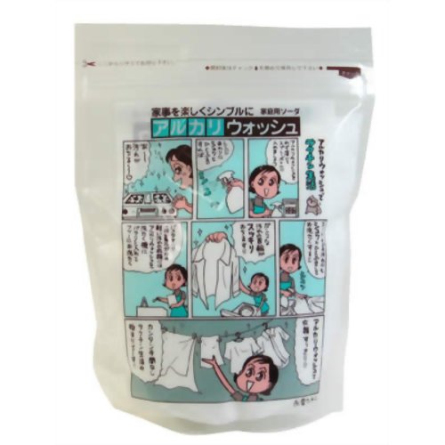 家庭用ソーダ アルカリウォッシュ500g 【地の塩社】セスキ炭酸ソーダ