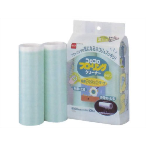 コロコロ スペアテープ フローリングクリーナー 緑 2巻入 【ニトムズ】