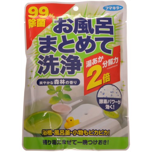 フマキラー お風呂まとめて洗浄 230g 森林の香り 【フマキラー】