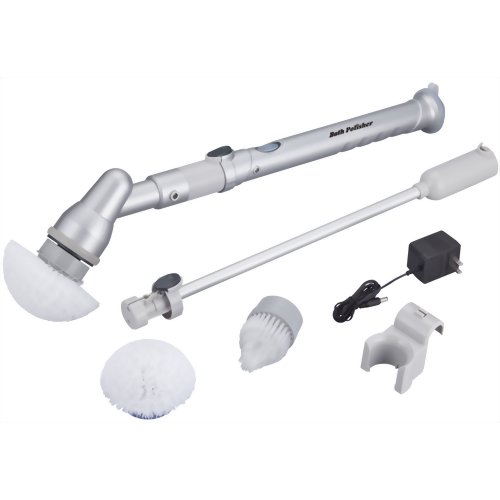充電式バスポリッシャー TU-520BP 【スリーアップ】電動式 風呂用ブラシ 2段階の長さ調節