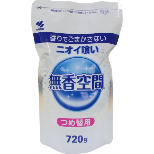 無香空間 特大 つめかえ用パウチ 720g 【小林製薬】
