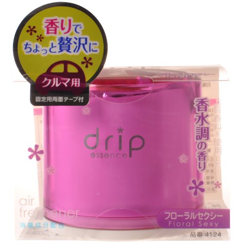 ドリップ クルマ用芳香・消臭剤 フローラルセクシー 60ml 【オカモト産業】