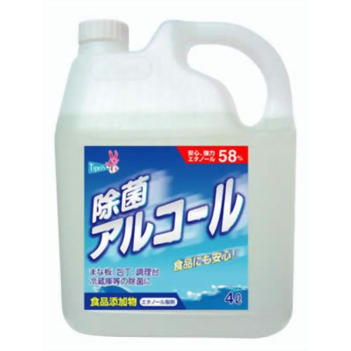 ティポス 除菌アルコール 4L 【友和】