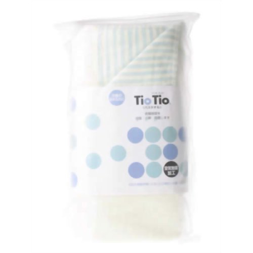 TioTio バスタオル ブルー 【サンワード商会】