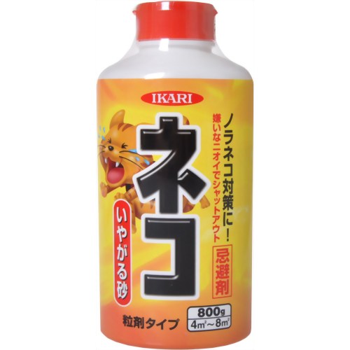 ネコ専用 いやがる砂 800g 【イカリ消毒】