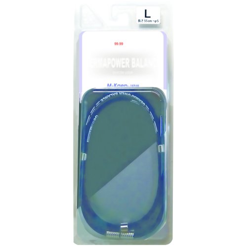 ゲルマパワーバランス シリコンループ ダークブルー L 【エムケイプジャパン】