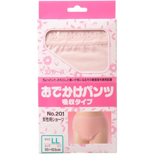 エバナース おでかけパンツ 吸収タイプ 女性用ショーツ LL 【大倉産業】