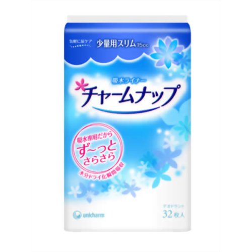 チャームナップ 吸水ライナー 少量 32枚 【ユニ・チャーム】