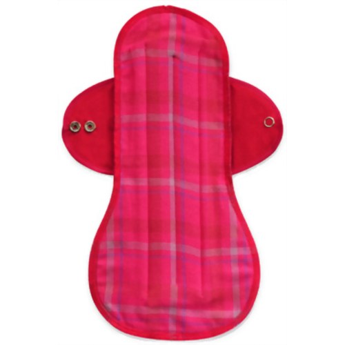 MOMIJIナチュラル 布ナプキン ナイト・ロング レッド 1枚入り 【ヤスミン】