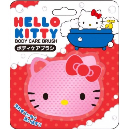 ハローキティ ボディケアブラシ ピンク　【SHO-BI】