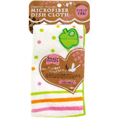 マイクロファイバー ディッシュクロス リンゴ GR 【マーナ】
