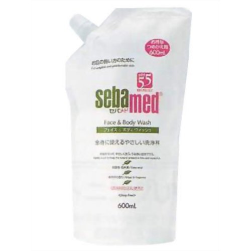 セバメド フェイス&ボディウォッシュ レフィル 600ml 【ロート製薬】