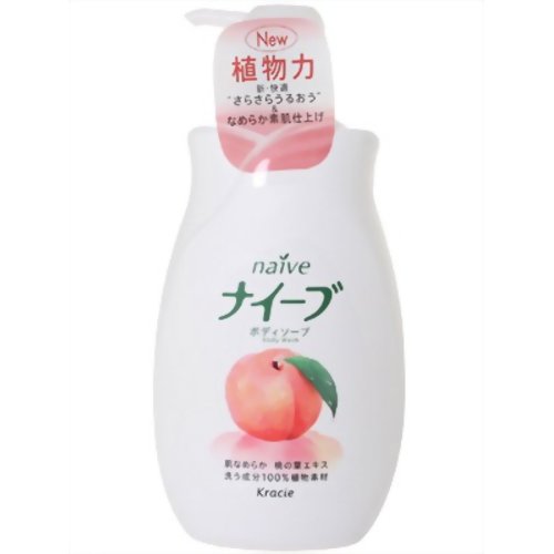 ナイーブ ボディソープ 桃の葉エキス配合 580ml 【クラシエホームプロダクツ】