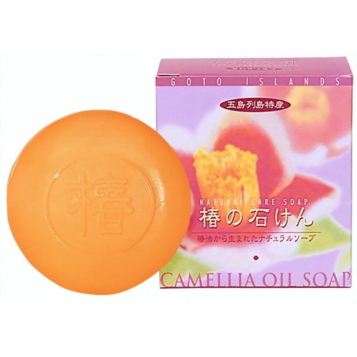 五島列島特産 椿の石けん 100g　【五島市観光協会】 椿油 洗顔