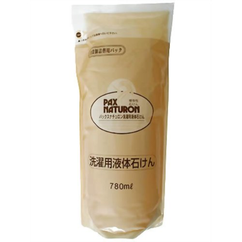 パックスナチュロン 洗濯用液体石けん 詰替用780ml 【太陽油脂】