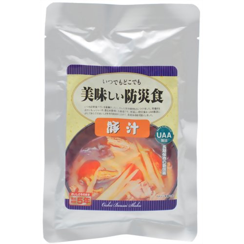 ［防災の日］【防災用品・防災グッズ】美味しい防災食 豚汁 180g【アルファフーズ】