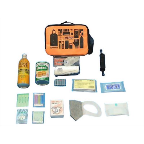 ［防災の日］【非常用持ちだし袋】 帰宅支援セット 女性用 【シナジー・インターナショナル】