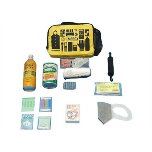 ［防災の日］＜再入荷＞【非常用持ちだし袋】 帰宅支援セット 男性用 【シナジー・インターナショナル】