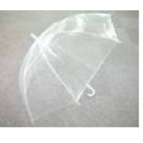 ポリエチレンジャンプ傘 65cm クリア 【Paltac海外事業部】