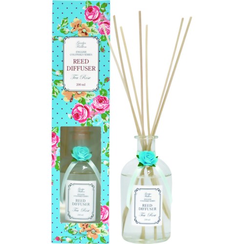 イングリッシュコロニアルズ アロマティックディフューザー ティーローズ 225-21-001 ブルー 200ml 【三和トレーディング】