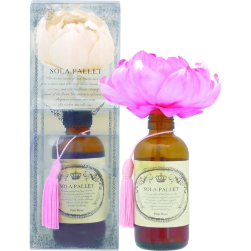 ソラパレット ブルーミングディフューザー ピンクローズ 100ml 【三和トレーディング】