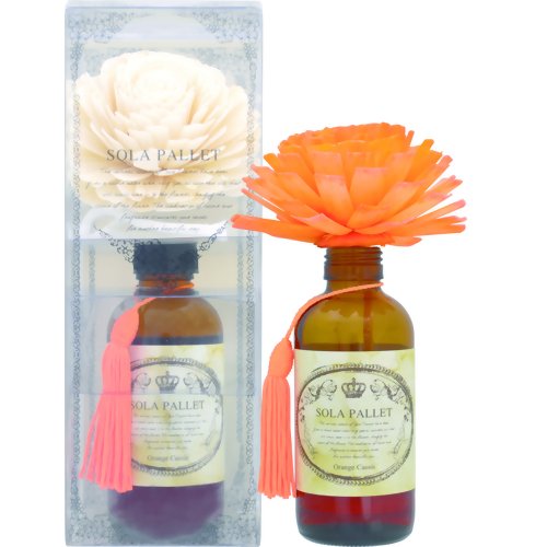 ソラパレット ブルーミングディフューザー オレンジカシス 100ml 【三和トレーディング】
