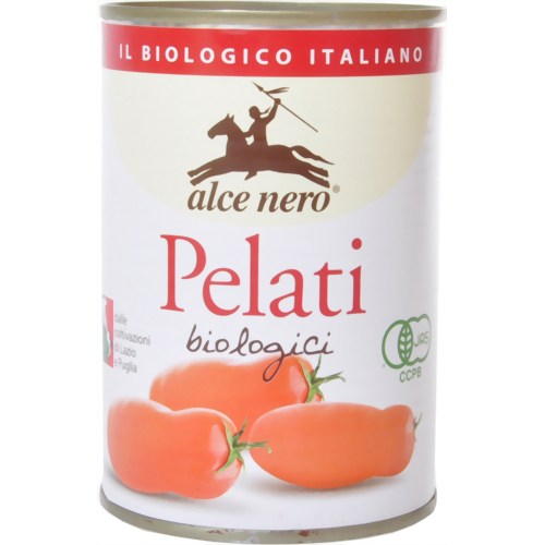 アルチェネロ オーガニック ホールトマト 400g 【アルチェネロ(alce nero)】　ホールトマト 【有機JAS認定食品】有機ホールトマト400g(缶)