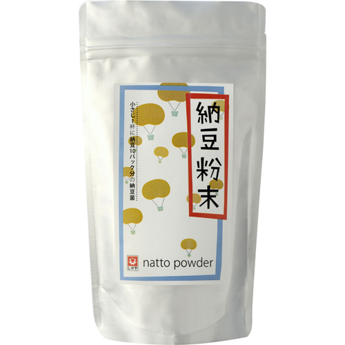 しか屋 納豆粉末 100g【昭和28年創業　しか屋 】納豆菌のちから！生きたまま腸に届く納豆菌