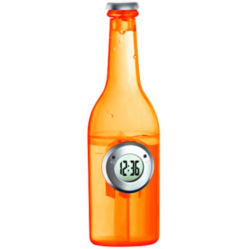 ベルソス ウォーター バッテリー ボトル クロック(時計) オレンジ VS-301 【ベルソス】