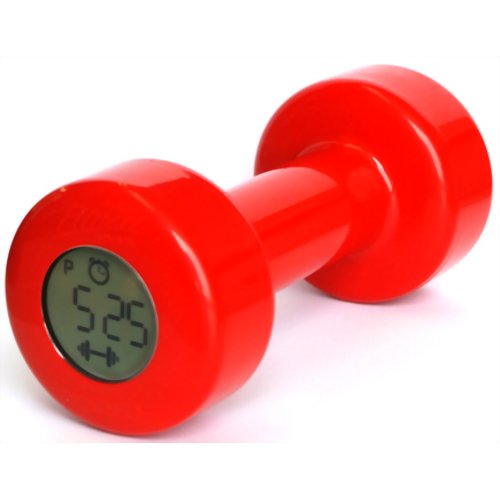ベルソス ダンベルアラームクロック(目覚まし時計) レッド HA-3009 【ベルソス】
