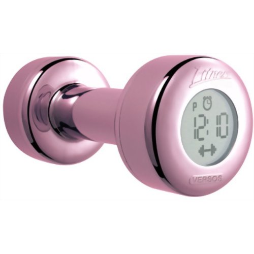 ベルソス ダンベルアラームクロック(目覚まし時計) ピンクゴールド HA-3009 【ベルソス】