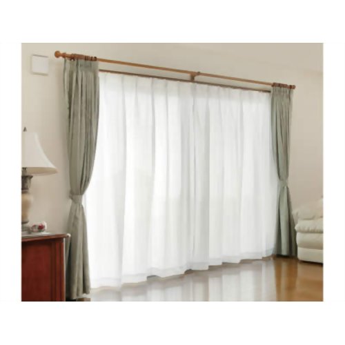 断熱トリプルミラーカーテン 無地 2枚組 100*133cm 【メイダイ】