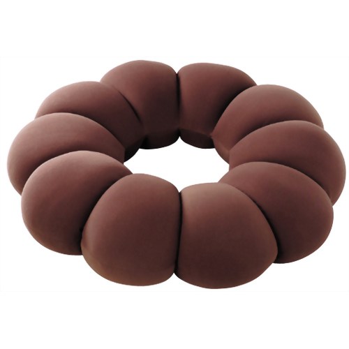 ビッグ・リング・クッション チョコレートブラウン 【アルファックス】