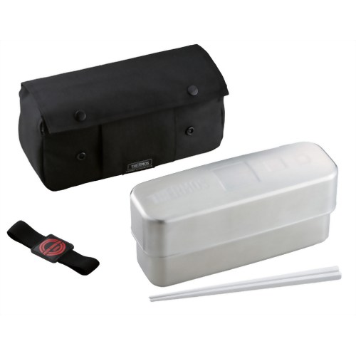 サーモス フレッシュランチボックス 2段式 880ml ステンレス DBS-901W S 【サーモス】